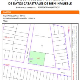 Solar de 687m2 en Olvera – Plurifamiliar en Venta – Edificables 1030m2